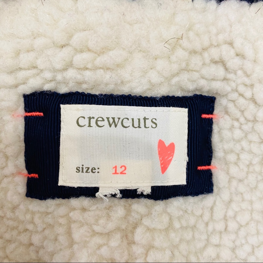 Crew cut fur collar double breasted wool coat - Picture 7 of 9